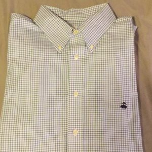 Brooks Brothers Long Sleeve Slim Fit Plaid Shirt